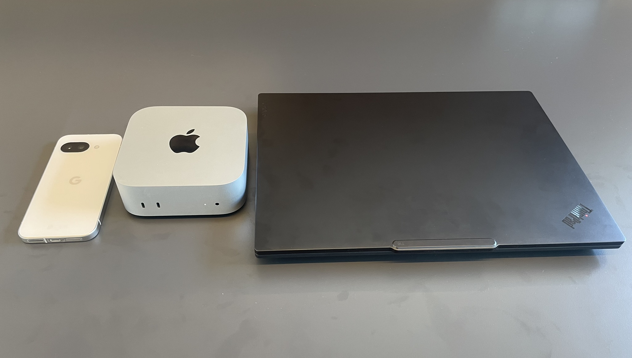 Pixel, Mac mini, ThinkPad